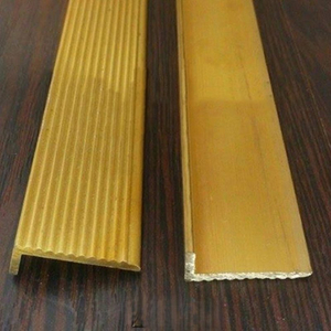 Nẹp L đồng mặt gân chống trơn