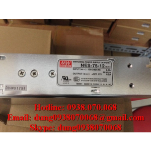 Bộ nguồn mean well NES-75-5, NES-75-12, NES-75-24