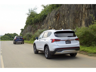 New Santa Fe 2.5 Xăng Cao cấp