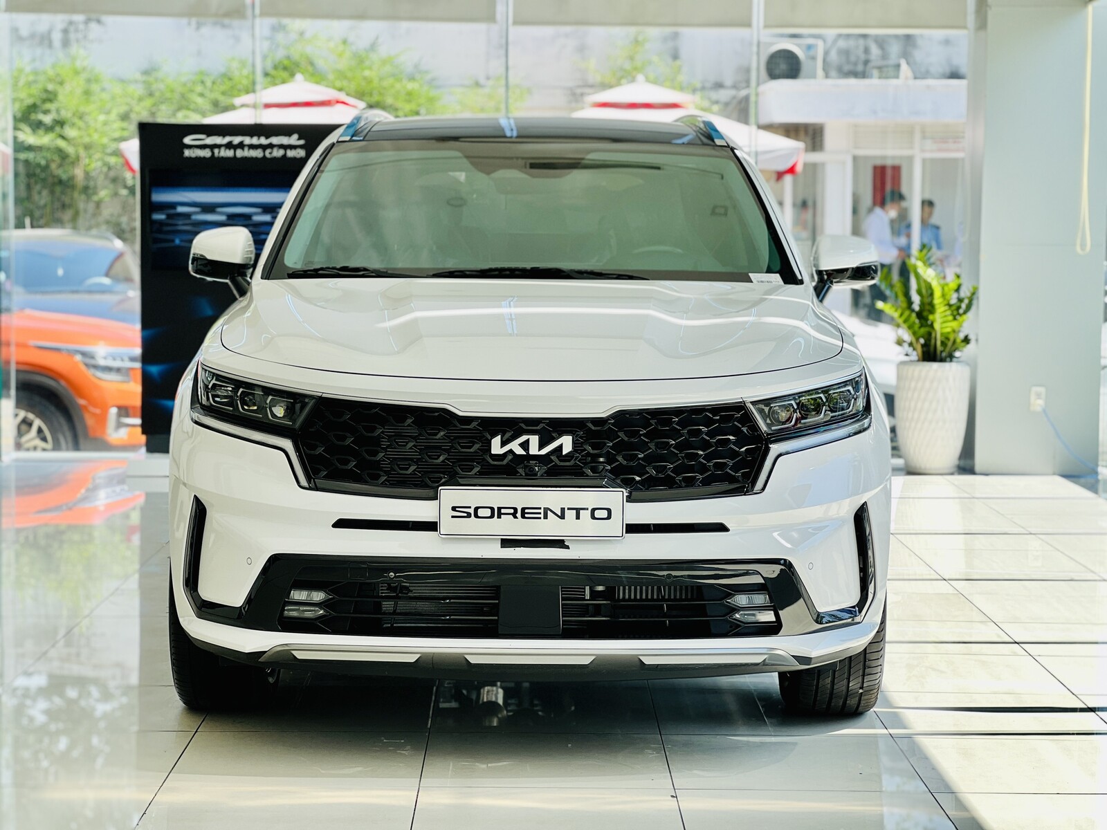 New KIA Sorento 2.2D Signature 7S phiên bản nội thất nâu