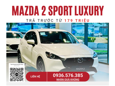 New Mazda 2 1.5 Sport Luxury (E5)