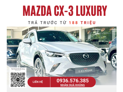 New Mazda CX-3 1.5 Luxury CKD