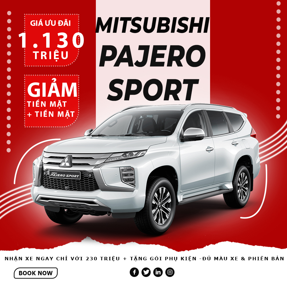 New Mitsubishi Pajero Sport Dầu 4x2 AT