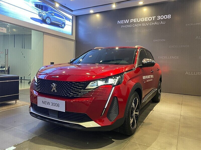 New Peugeot 3008 - Đỏ