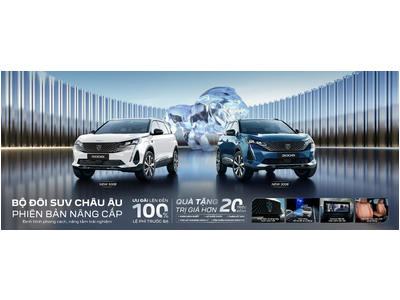 New Peugeot 3008 & New Peugeot 5008 phiên bản nâng cấp: Tiếp nối hành trình 215 năm di sản thương hiệu Pháp