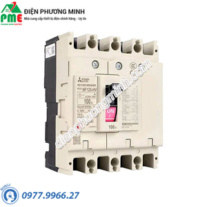 Cầu dao tự động MCCB Mitsubishi NF125-HV 4P 30A