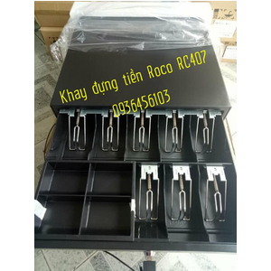 Bộ đôi thiết bị bán hàng Ngăn kéo đựng tiền Roco RC407 và Máy in hóa đơn APOS A168