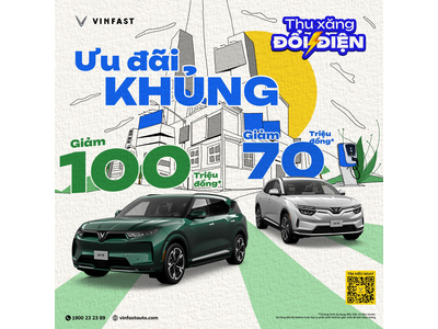 NGÀY HỘI THU CŨ ĐỔI MỚI CÙNG SHOWROOM VINFAST LONG BIÊN