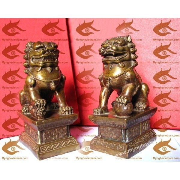 Nghê phong thủy, Nghê Sư Tử, Nghê Vờn Cầu 18cm