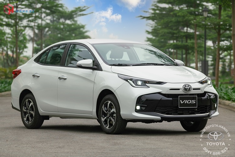 Ngoại thất xe Toyota Vios G 2026 mới trẻ trung và thể thao