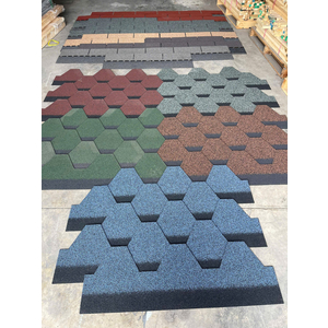 Ngói lợp bitum phủ đá dạng tổ ong HP001-BITUM-BINH DƯƠNG