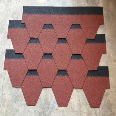 NGÓI LỢP BITUM PHỦ ĐÁ DẠNG TỔ ONG HP2-BTUM.BD-DN