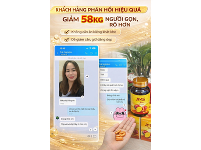 Người dùng nói gì về Viên uống hỗ trợ giảm cân Ams Slim?