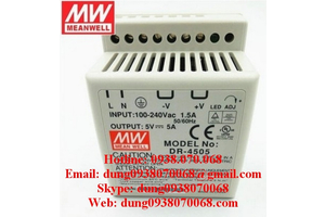 Nguồn MEAN WELL DR-4505, DR-4512, DR-4515, DR-4524