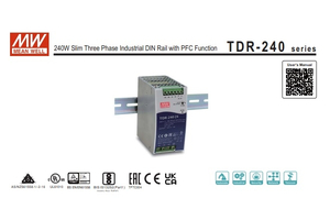 Nguồn MEAN WELL TDR-240-24, TDR-240-48