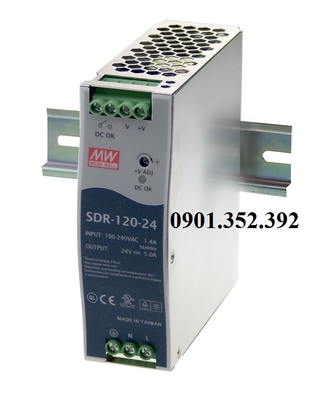Nguồn Meanwell SDR-120-12