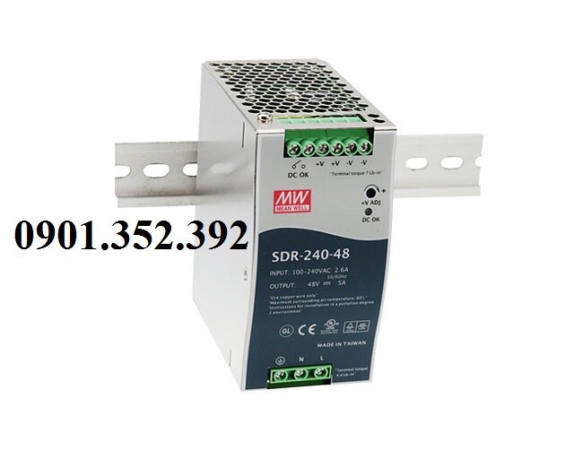 Nguồn Meanwell SDR-240-48