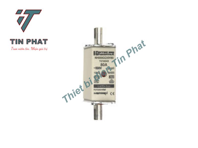 CẦU CHÌ MERSEN NH000GG50V80 500V 80A
