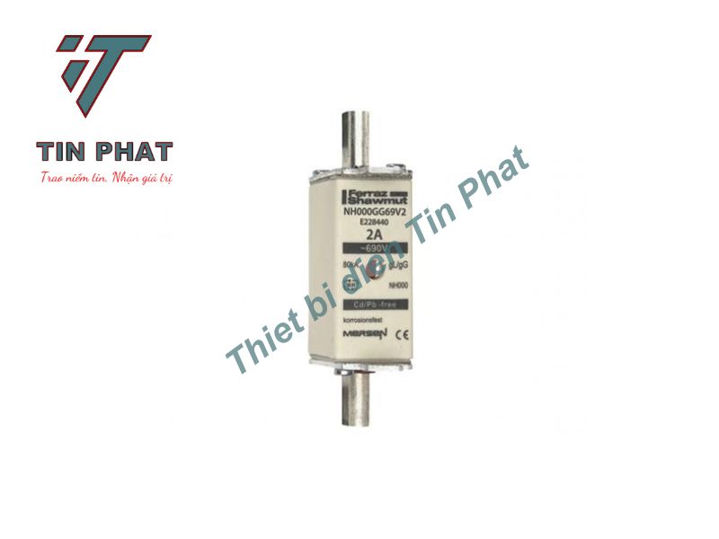 CẦU CHÌ MERSEN NH000GG69V2 690V 2A