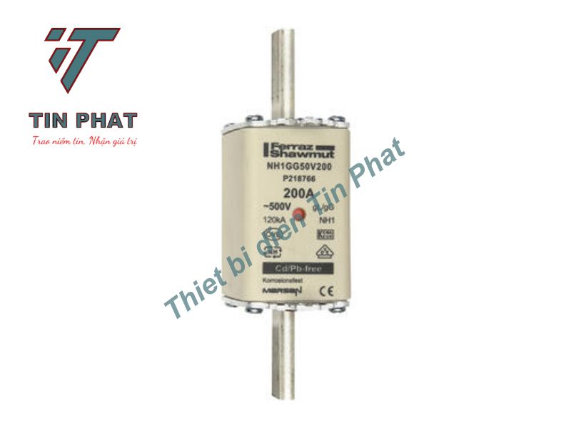 CẦU CHÌ MERSEN NH1GG50V200 500V 200A