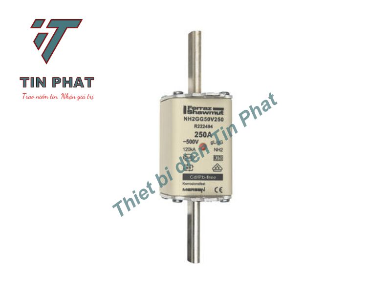 CẦU CHÌ MERSEN NH2GG50V250 500V 250A