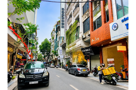 Bán nhà mặt Phố Mai Hắc Đế - Hai Bà Trưng, tiện Kinh doanh, 77m2 6 Tầng