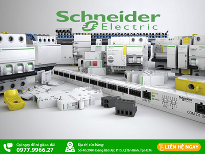 Nhà cung cấp thiết bị điện Schneider Giá rẻ - Uy tín - Chính hãng 100%