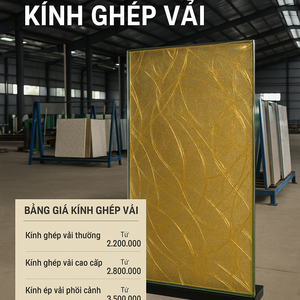 🏭 NHÀ MÁY KÍNH GHÉP VẢI HCM – GIA CÔNG THEO YÊU CẦU, GIAO HÀNG TOÀN QUỐC