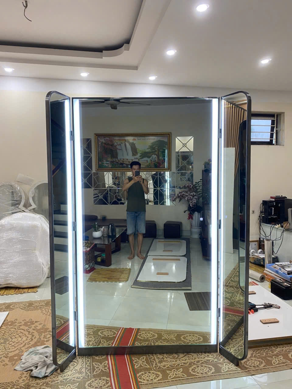 💎✨ NHÀ MÁY SẢN XUẤT GIA CÔNG GƯƠNG SOI TOÀN THÂN THEO YÊU CẦU – HÀ NỘI & TP.HCM | CITYBUILDING ✨💎
