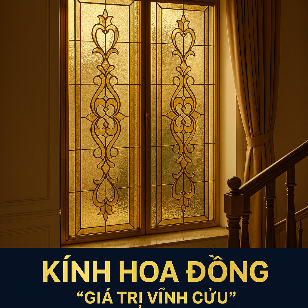 💎✨ NHÀ MÁY SẢN XUẤT KÍNH HOA ĐỒNG THEO YÊU CẦU – CITYBUILDING ✨💎