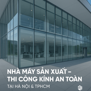 🏭 NHÀ MÁY SẢN XUẤT – THI CÔNG KÍNH AN TOÀN TẠI HÀ NỘI & TPHCM | CITYBUILDING