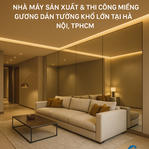 🪞 CÔNG TY SẢN XUẤT & THI CÔNG MIẾNG GƯƠNG DÁN TƯỜNG KHỔ LỚN TẠI HÀ NỘI, TPHCM | CITYBUILDING