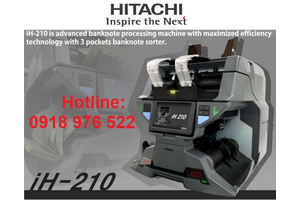 Nhà phân phối máy đếm tiền, máy phân loại tiền atm Hitachi tại Tiền Giang