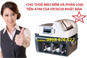 Nhà phân phối máy đếm tiền, máy phân loại tiền atm Hitachi tại Yên Bái