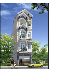 Nhà phố 1 trệt 3 lầu chị Mây Nhà Bè