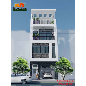 Thi công nhà phố một trệt 3 lầu chị Thu, Củ Chi