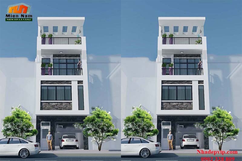 Nha pho 4 tang mat tien Nha pho 4 tang mat tien