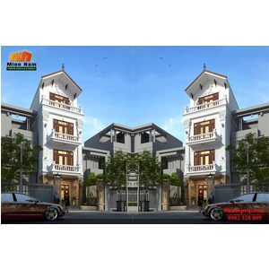 Thi công nhà phố cổ điển anh Lộc Quận 8