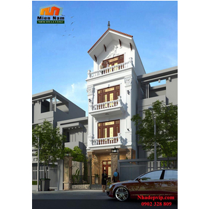 Thi công nhà phố cổ điển anh Lộc Quận 8