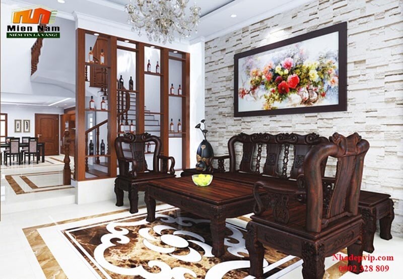 Thi công nhà phố cổ điển anh Lộc Quận 8 Thi công nhà phố cổ điển anh Lộc Quận 8