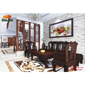 Thi công nhà phố cổ điển anh Lộc Quận 8