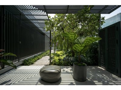 Nhà vườn nhiệt đới tại phố biển vừa ở vừa cho thuê