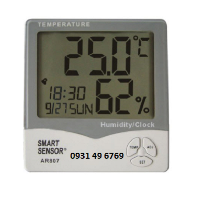 Máy đo nhiệt độ, độ ẩm Smartsensor AR807