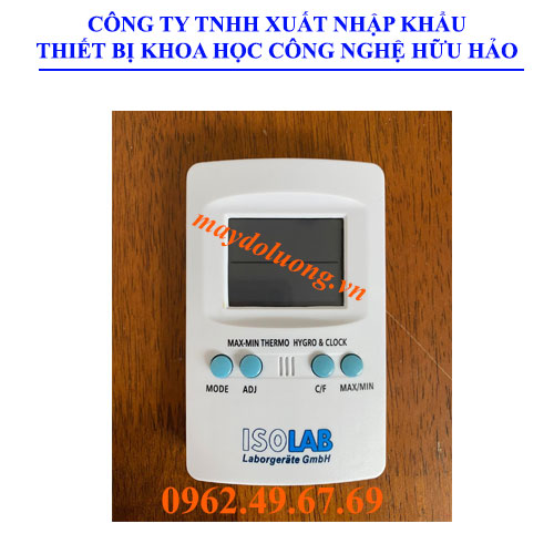 Nhiệt ẩm kế Isolab SH-101