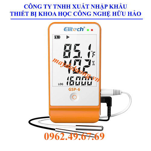 Nhiệt ẩm kế tự ghi GSP-6
