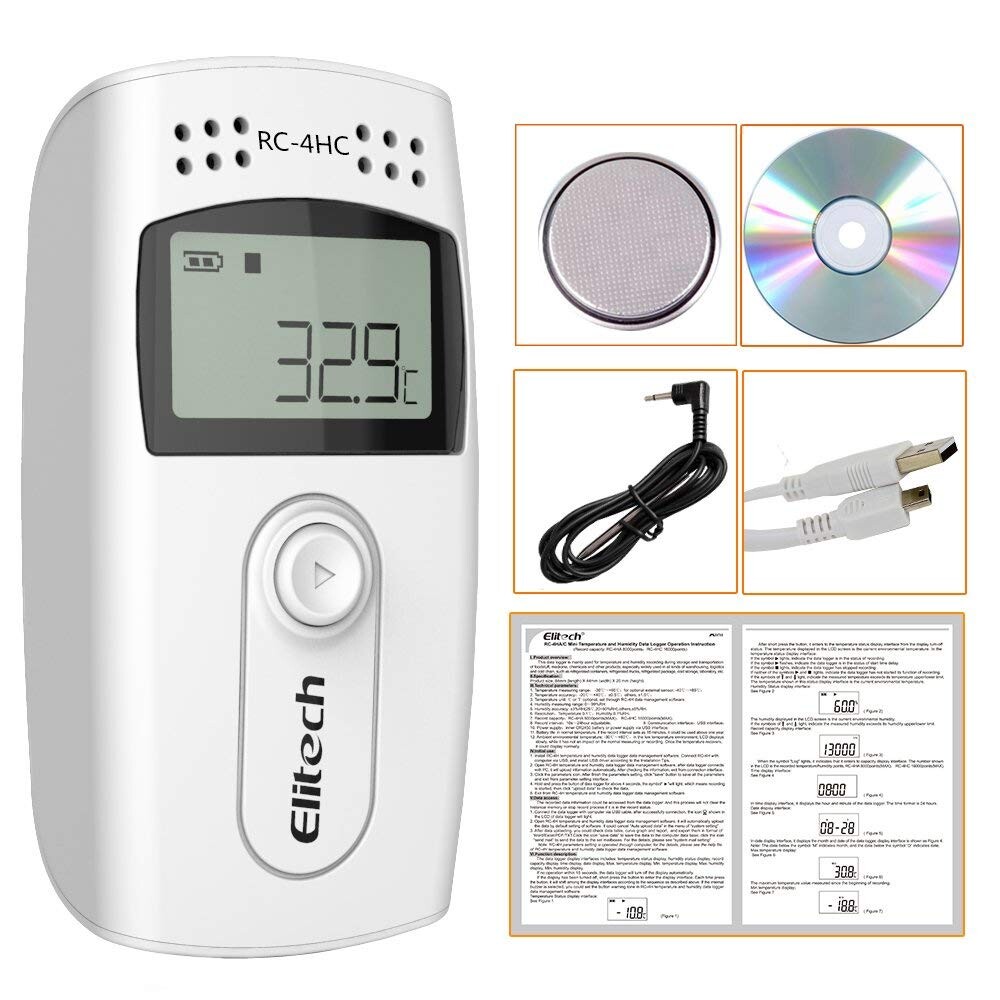 Nhiệt ẩm kế tự ghi Elitech RC-4HC