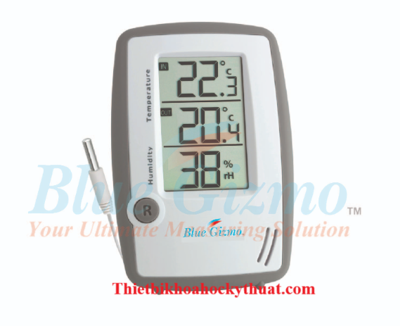 Nhiệt ẩm kế có đầu dò, Nhiệt kế điện tử, Digital Thermo-Hygrometer with External probe
