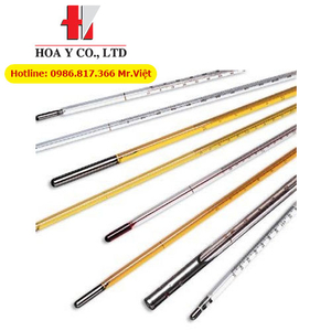 Nhiệt kế đo điểm pour & cloud point -38...+50oC, chia vạch 1oC, Dài 23mm, Amarell A300070