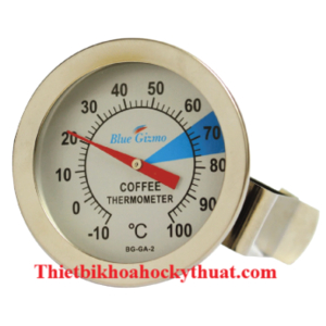 Nhiệt kế đo nhiệt độ cafe, nhiệt kế đồng hồ, nhiệt kế cơ mặt đồng hồ, nhiệt kế thực phẩm BG-GA-2