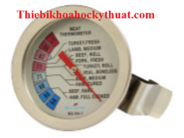 Nhiệt kế đo nhiệt độ thực phẩm, Nhiệt kế thịt, nhiệt kế đồng hồ, nhiệt kế cơ mặt đồng hồ